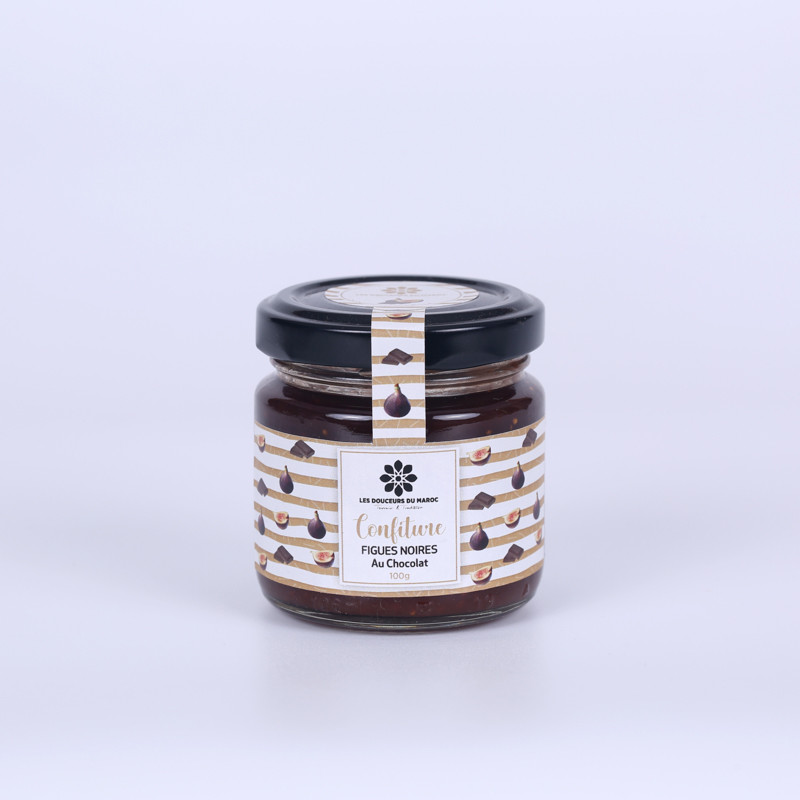 CONFITURE DE FIGUES NOIRES AU CHOCOLAT