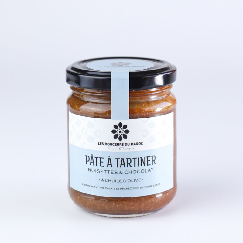 PÂTE À TARTINER NOISETTES ET CHOCOLAT